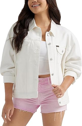 Wrangler Women's Friend Denim Jacket- Quartz